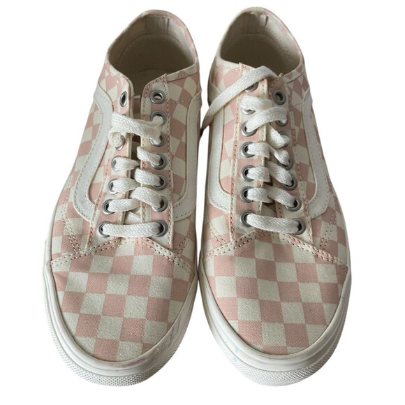 Vans Old Skool Tapered Eco Theory Pink Checkerboard Size 8.5 Women  7 Men w/ Box - Picture 1 of 11